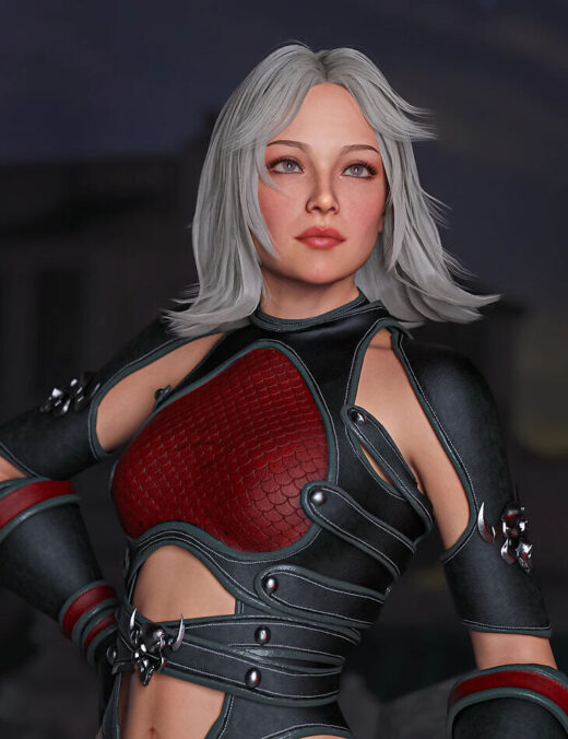 Thornmail warplate hero bundle for genesis 9 and 8, 8.1 females