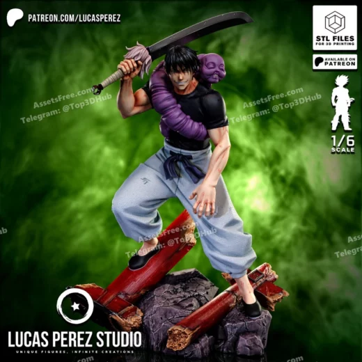 Toji fushiguro jujutsu kaisen lucas perez