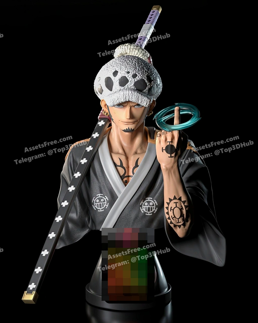 Trafalgar law bust one piece