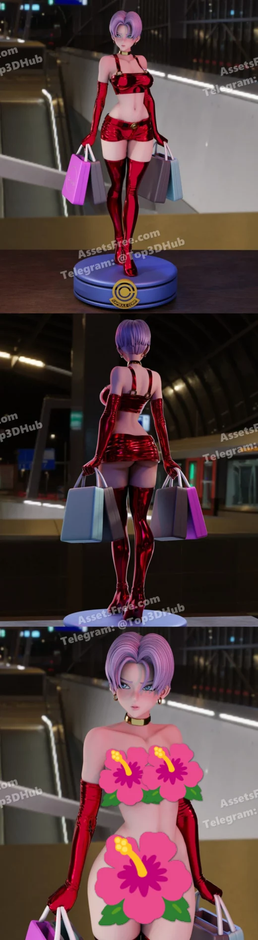 Trunks gender bender 3d momoj