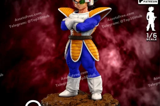 Vegeta scouter saiyan saga lucas perez