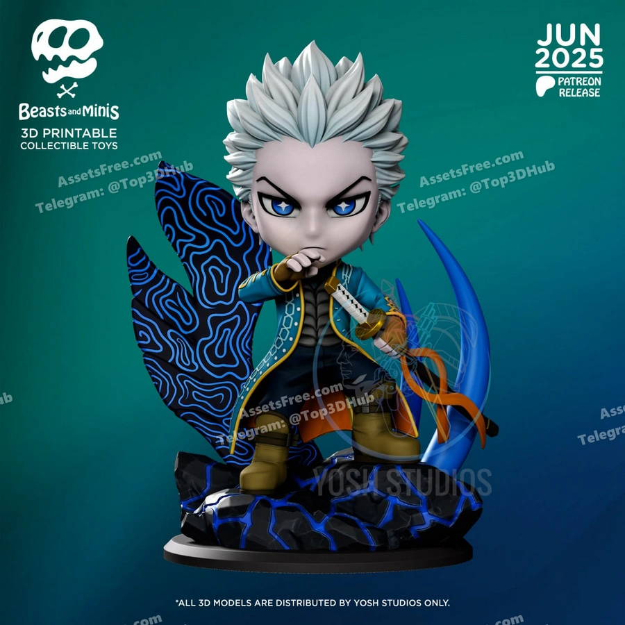 Virgil DMC Mini – STL 3D Print Model | AssetsFree.com Virgil dmc mini