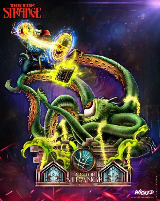 Wicked dr strange & shuma gorat diorama