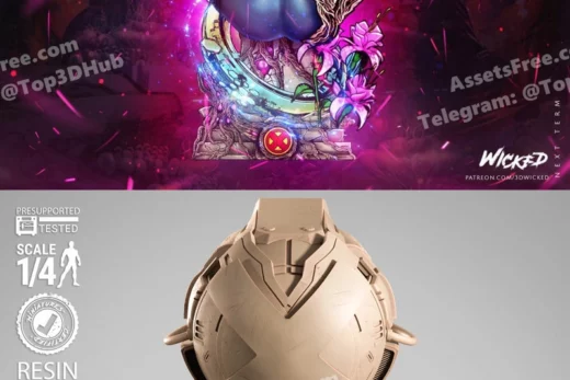 Wicked professor x portrait bust