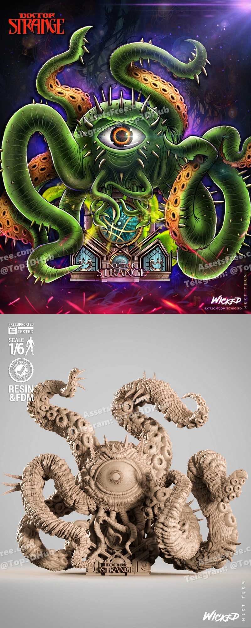 Wicked shuma sculpture