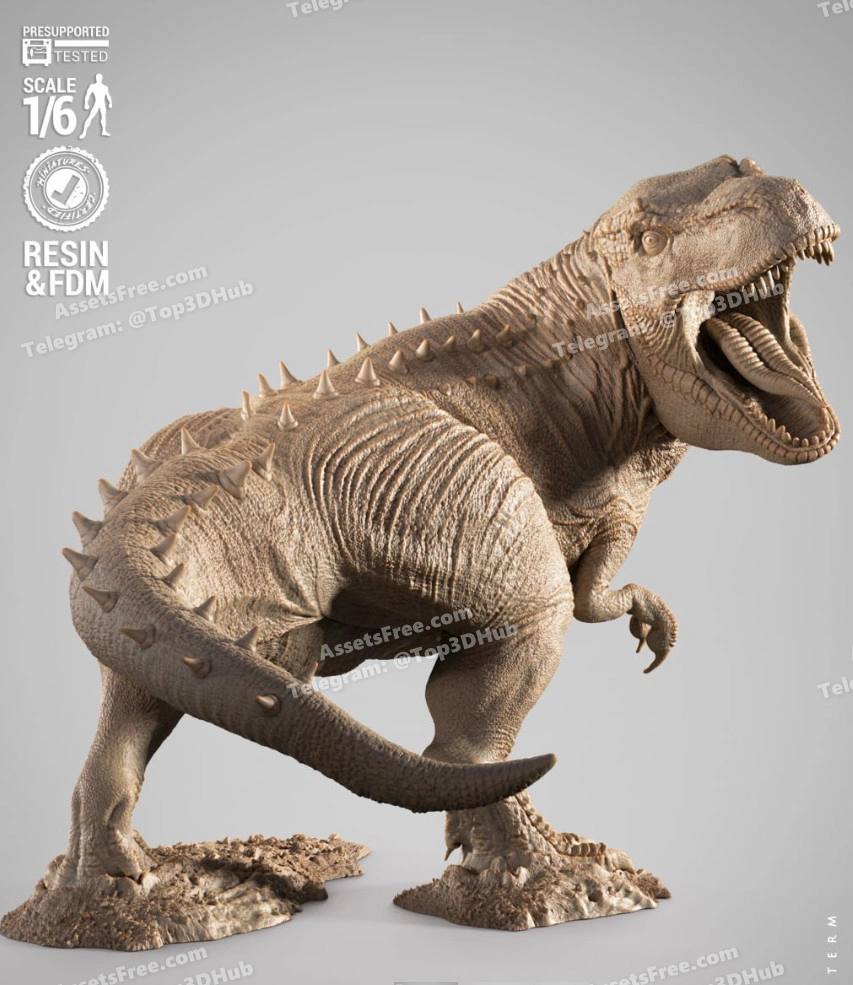 Wicked t rex sculpture