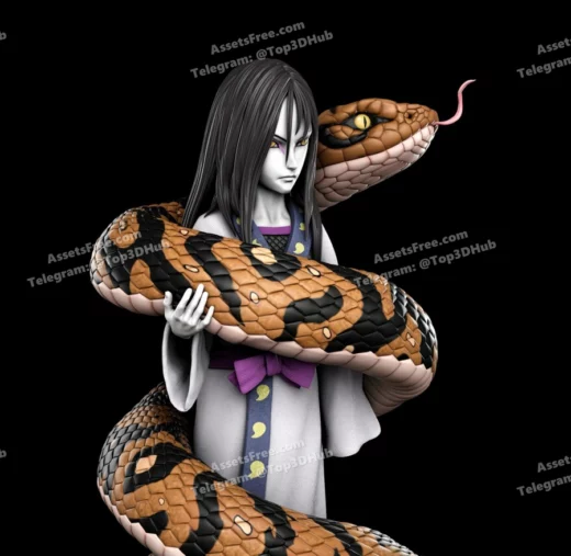Young orochimaru naruto
