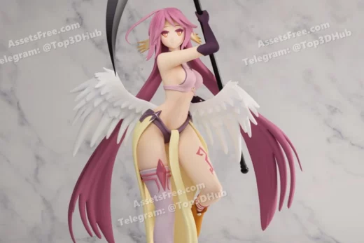 Yuki studio jibril stl no game no life