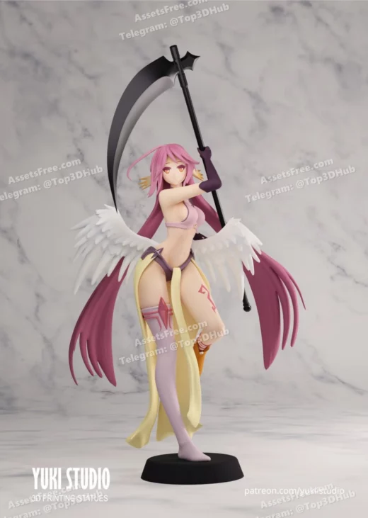 Yuki studio jibril stl no game no life