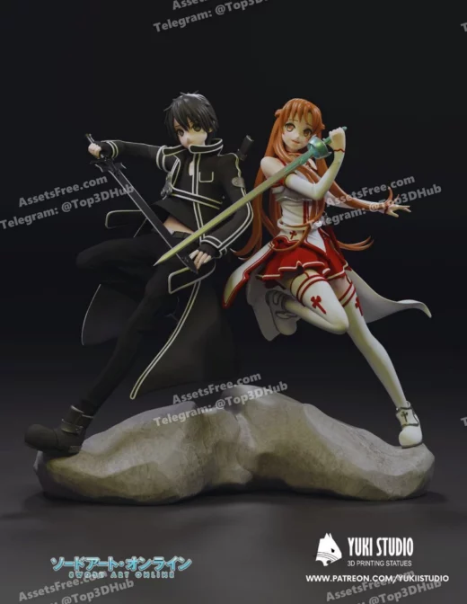 Yuki studio kirito & asuna yuki studio