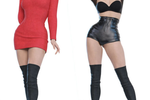 Z magnetic pose set for genesis 9 and 8 female