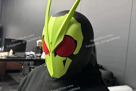 Zero one+helmet stls