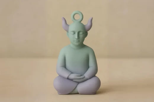 Zodiac taurus keychain