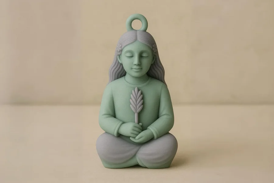 Zodiac Virgo Keychain – STL 3D Print Model | AssetsFree.com Zodiac virgo keychain