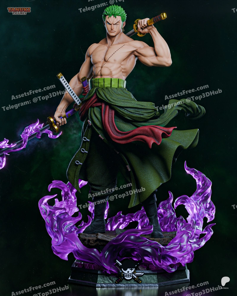Zoro – Tanuki Figures – STL 3D Print Model | AssetsFree.com Zoro tanuki figures