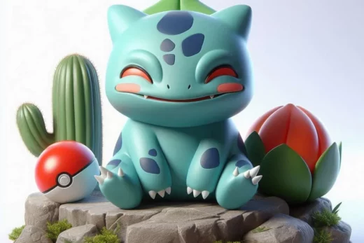 Bulbusaur sur pierre