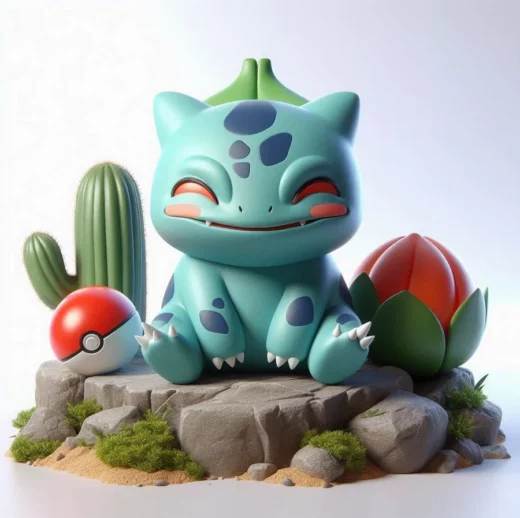 Bulbusaur sur pierre