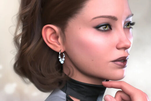 Dforce janise hair for genesis 9