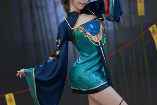 Dforce mktg sweet zombie outfit for genesis 9, 8.1 and 8 female