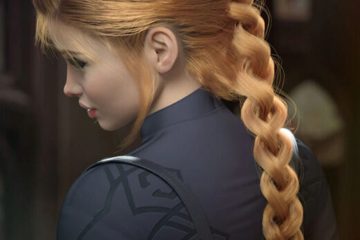 Dforce morgan hair for genesis 9