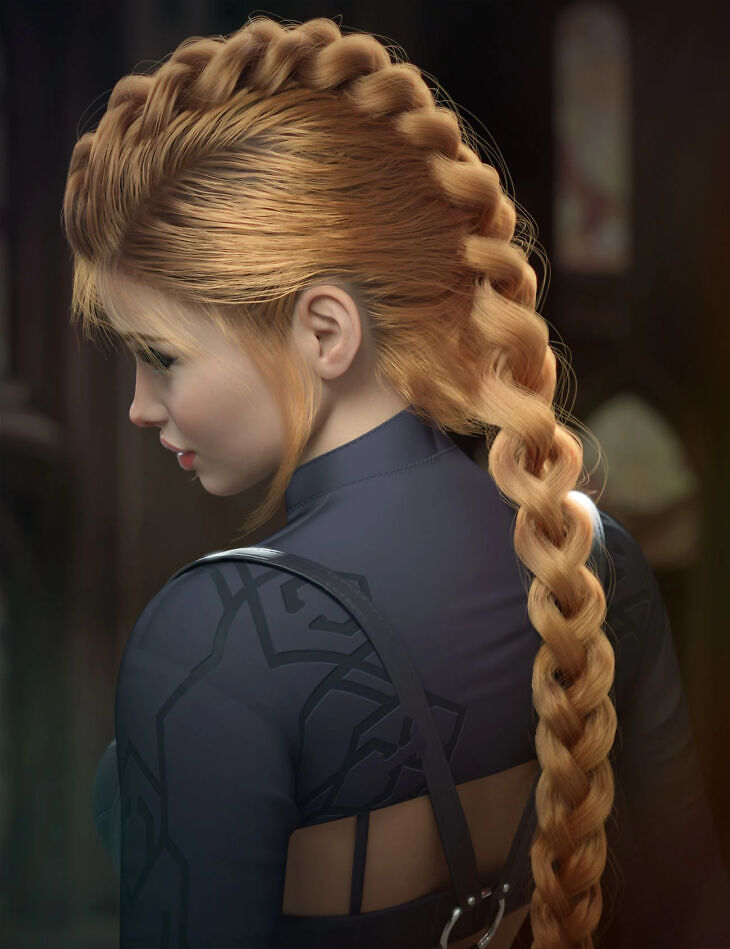 Dforce morgan hair for genesis 9