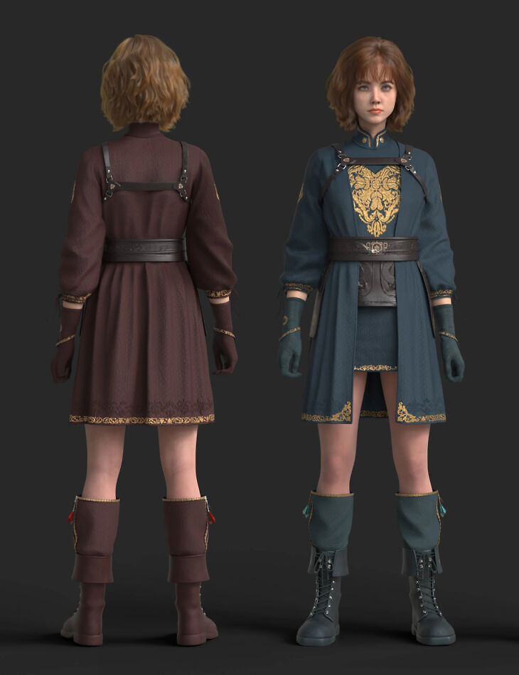 Dforce princess petra’s assassin outfit
