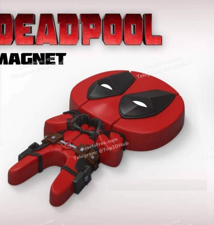 Deadpool feel the love magnet 1