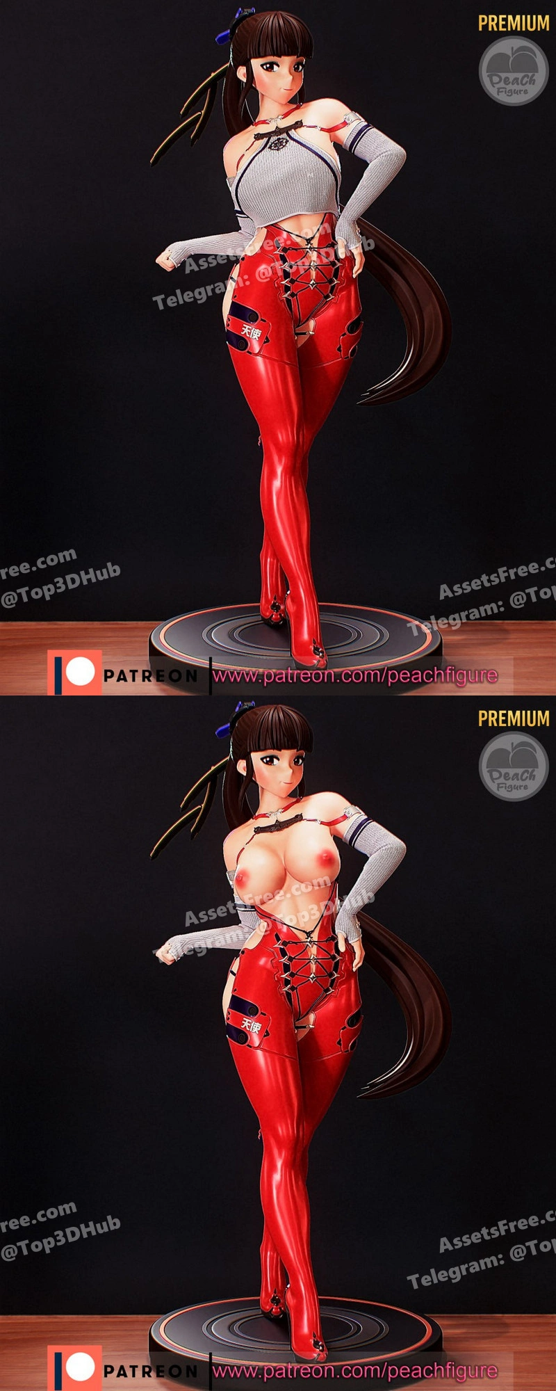 Eve stellarblade nsfw sfw peachfigure