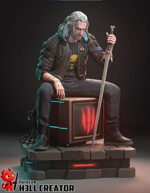 H3ll creator 2025 07 silverronin (geralt)