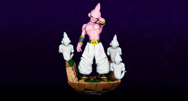 kidbu and ghost – STL 3D Print Model | AssetsFree.com Kidbu and ghost