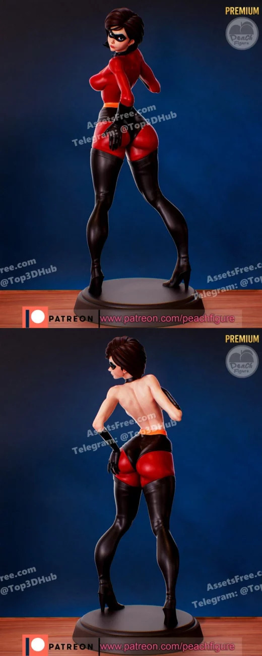 Mrsincredible nsfw sfw peachfigure