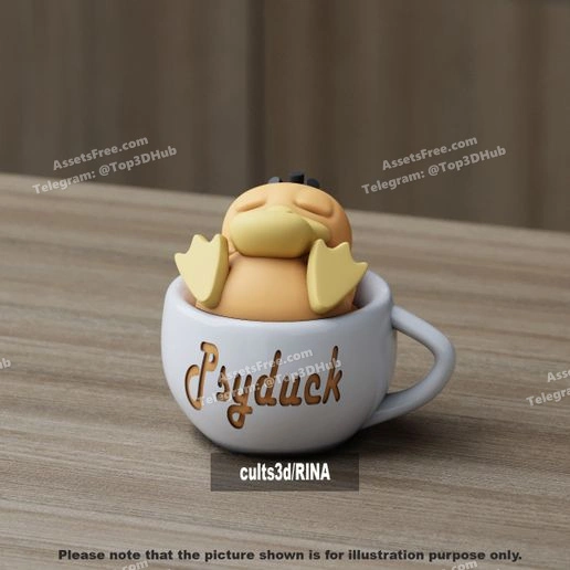 Psyduck chill cup20250805 1 9pbjax