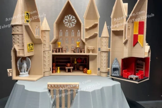 Игровой набор Замок Хогвартс @vse pro 3d