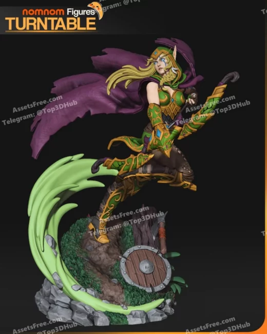 2509 alleria windrunner warcraft iii reign of chaos