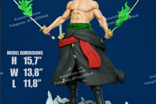 3dxm 2025 07 roronoa zoro