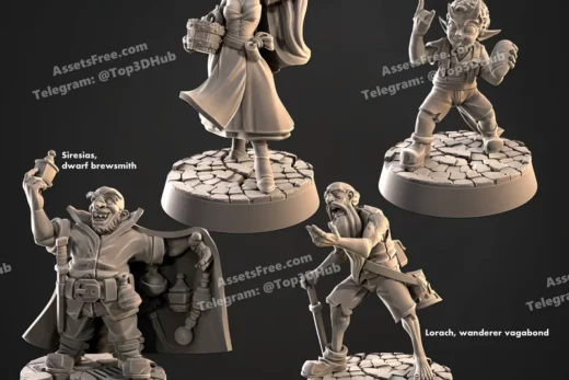 855 villagers from mennesker city