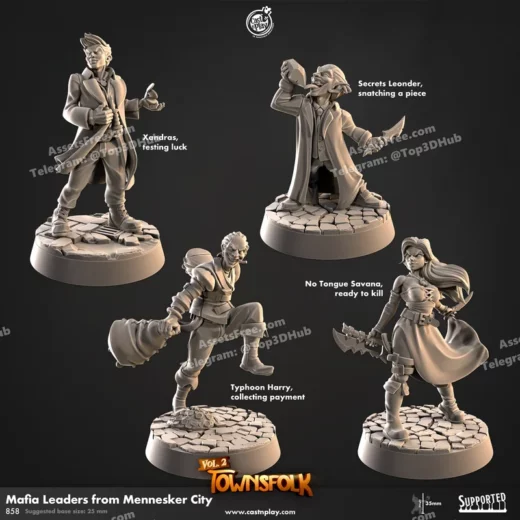 858 mafia leaders from mennesker city