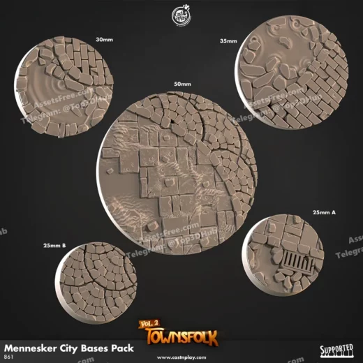 861 mennesker city bases pack