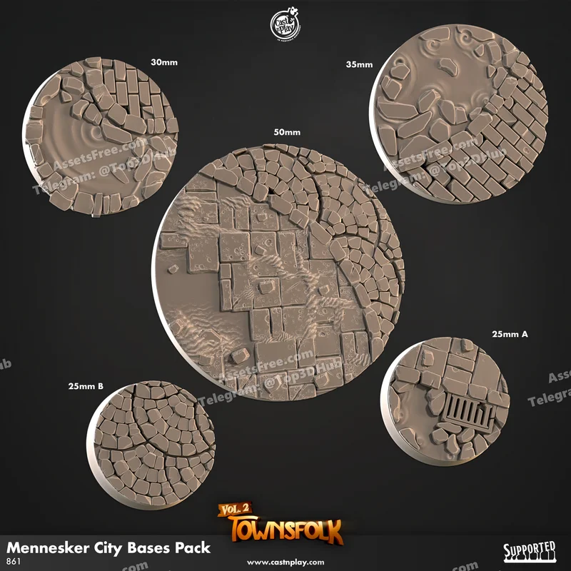 861 mennesker city bases pack