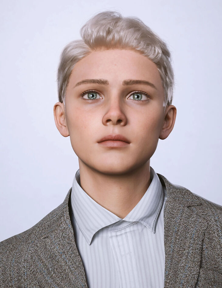 AK Dignified Hair for Genesis 9 – STL 3D Print Model | AssetsFree.com Ak dignified hair for genesis 9