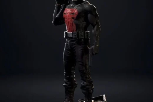 Atv digital sculptures punisher