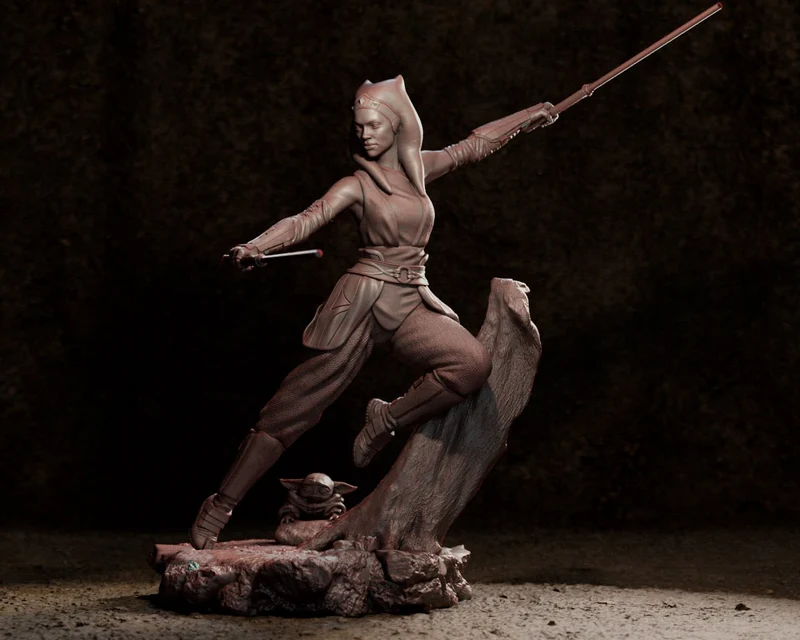 Ahsoka CA3D – STL 3D Print Model | AssetsFree.com Ahsoka ca3d