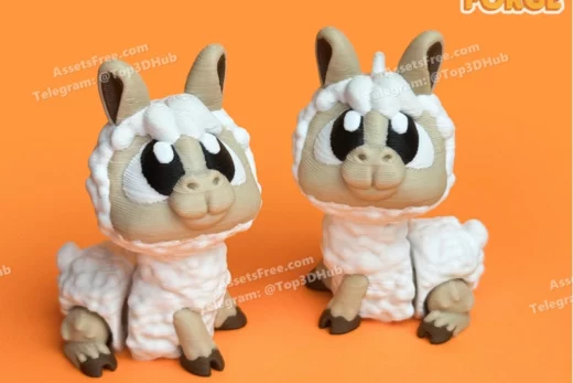 Alpaca 3d flexi forge