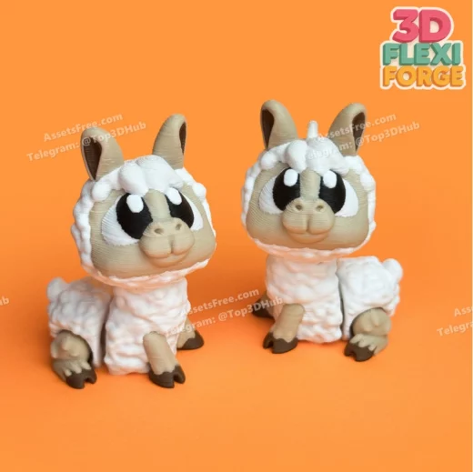 Alpaca 3d flexi forge