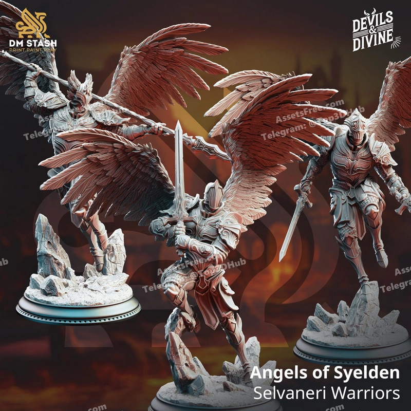 Angels of syelden selvaneri warriors