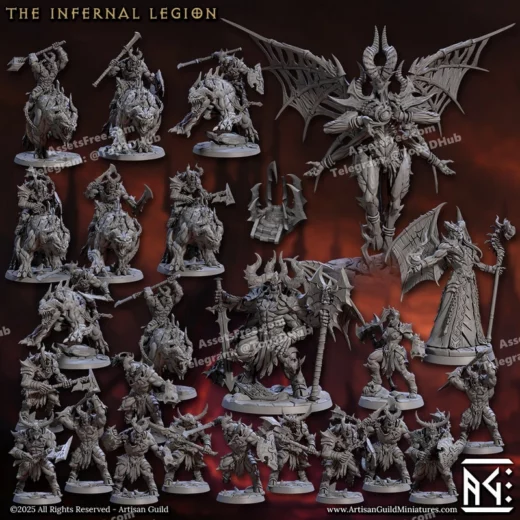 Artisan guild 2025 07 infernal legion (full pack)