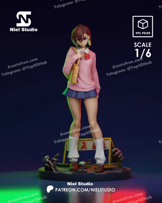 Ayase momo niel 3d studio