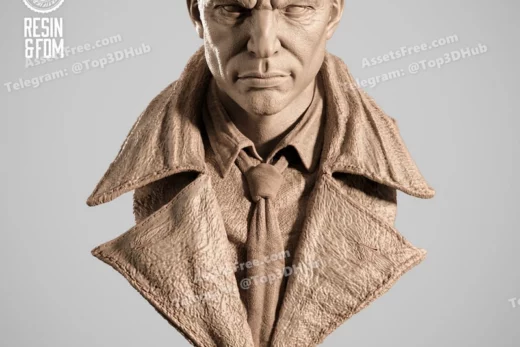 B3dserk constantine portrait bust