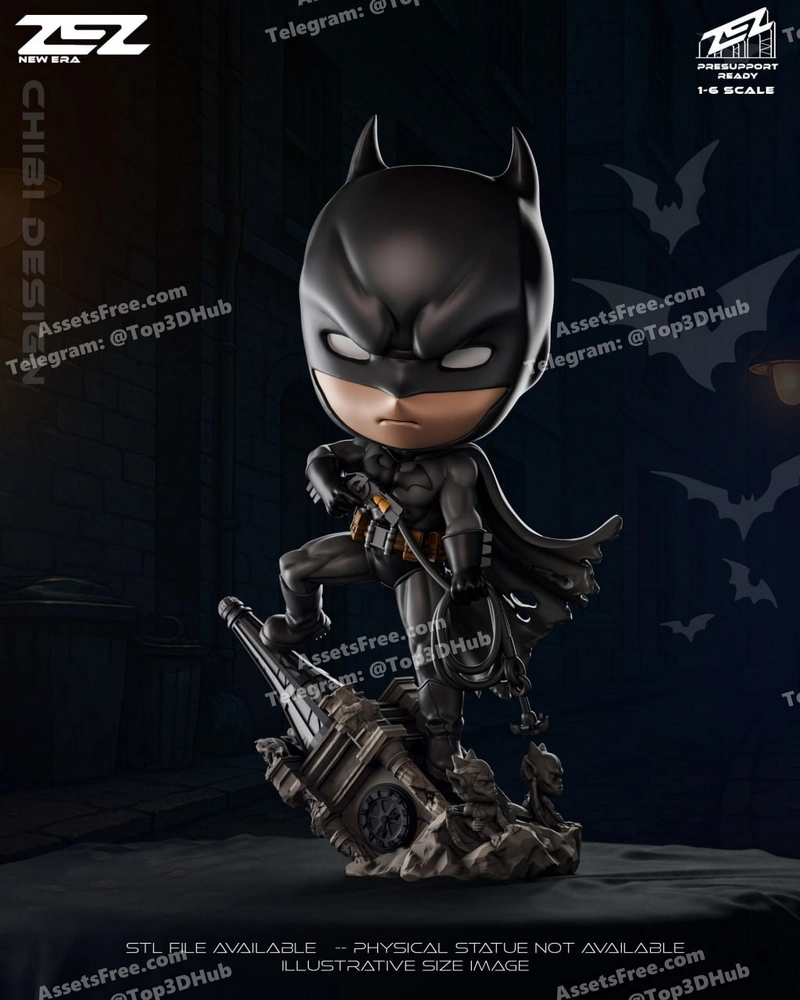 BATMAN STL – STL 3D Print Model | AssetsFree.com Batman stl