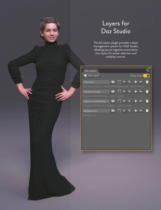 Bj layers plugin